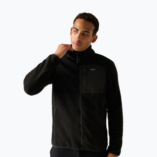 Мъжки поларен суитшърт REGATTA Frankie Borg black/black