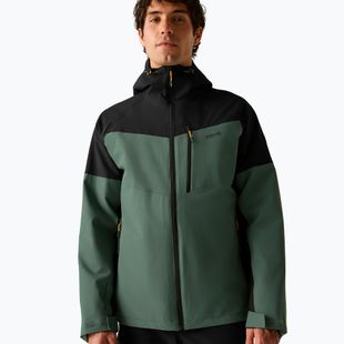Мъжко яке 3-в-1 REGATTA Wentwood 3in1 dark forest green/black