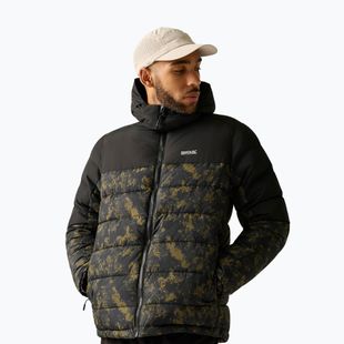 Мъжко ватирано яке REGATTA Aldthron textured print/black