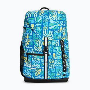 Раница за плуване Speedo Team Printed 35 l summer stamp deep sapphire