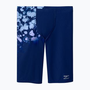 Мъжки шорти за плуване тип клин Speedo Placement Printed Jammer moonglow smoke/navy