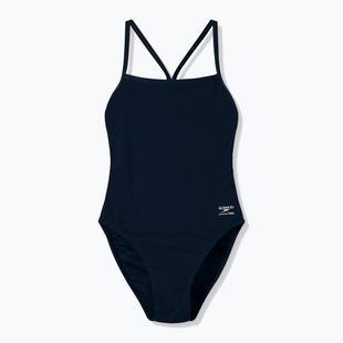 Дамски цял костюм за плуване Speedo Solid Endurancex V-Back 2.0 team black