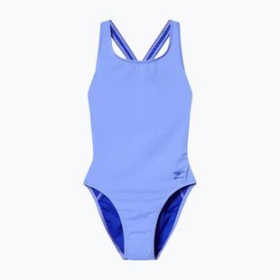 Дамски цял костюм за плуване Speedo Solid Powerback moonlight lavender