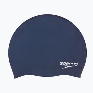 Плувна шапка  Speedo Plain Moulded Silicone dusk purple