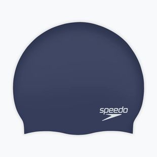 Плувна шапка  Speedo Plain Moulded Silicone dusk purple