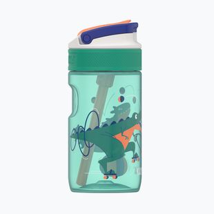 Kambukka Lagoon 400 ml жонглираща бутилка за пътуване с дино