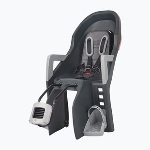 Детско столче за велосипед Polisport Guppy Maxi+ FF dark grey/silver