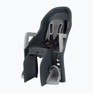 Детско столче за велосипед Polisport Guppy Maxi+ CFS dark grey/silver