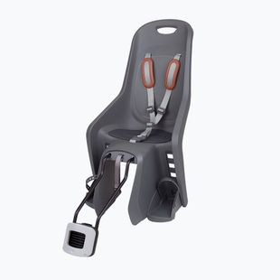 Детско столче за велосипед Polisport Bubbly Maxi Plus 29 charcoal grey/brown