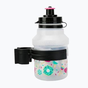 Polisport Lolipops 350 ml бутилка за велосипед Junior + кошница прозрачна