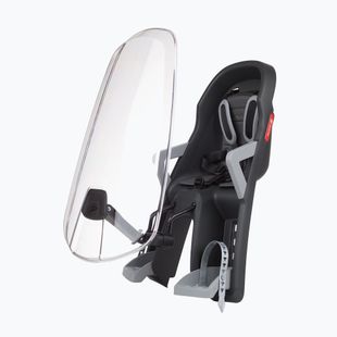 Детско столче за велосипед Polisport Guppy Mini+ FHT dark grey/silver