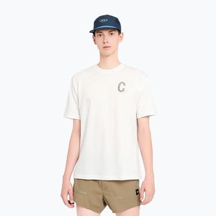 Мъжка тениска за бягане Ciele Athlteics NSP HV ''C" off white