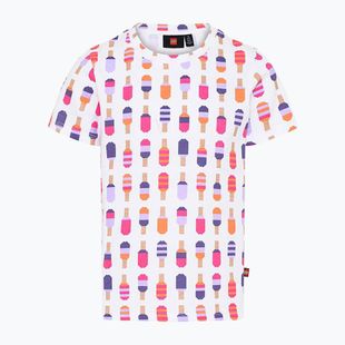 Детска тениска за трекинг LEGO Lwtaylor 306, бяла 11010663