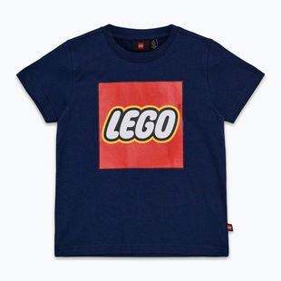 Детска тениска LEGO Lwtano 631 dark navy