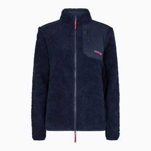 Дамски поларен суитшърт Dovre Teddy Fleece navy