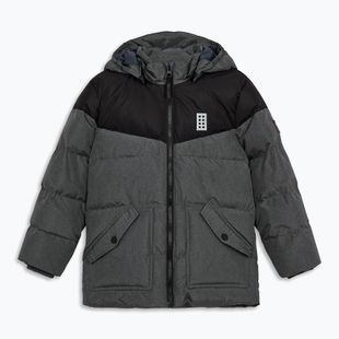 Детско ватирано яке LEGO Lwjebel 733 dark grey melange