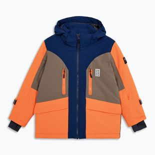Детско скиорско яке LEGO Lwjian 713 orange