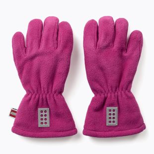 Детски зимни ръкавици LEGO Lwazun 722 fuchsia