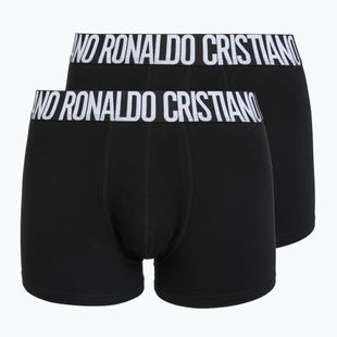Мъжки боксерки CR7 Fashion Trunk 2 pack black