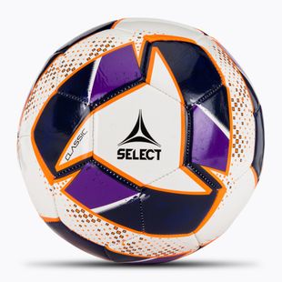 Футболна топка SELECT Classic v24 white/purple размер 5
