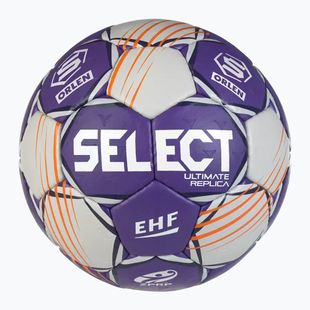Хандбална топка SELECT Ultimate Replica Orlen Superliga v24 EHF grey/purple размер 3