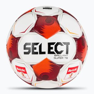 Футболна топка SELECT Brillant Super FIFA Betclic 1 v25 white/red размер 5
