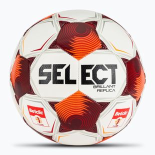 Футболна топка SELECT Brillant Replica Betclic v25 white/red размер 4