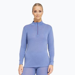 Дамски термоактивен суитшърт Dovre Wool Zip blue