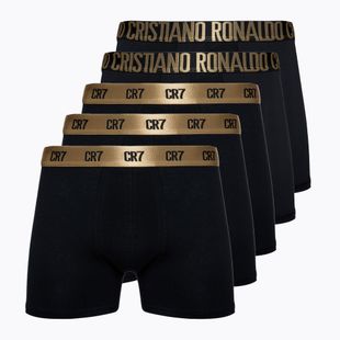 Мъжки боксерки CR7 Basic Trunk 5 чифта златни