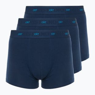 Мъжки боксерки CR7 Bamboo Trunk FSC 3 чифта тъмносини