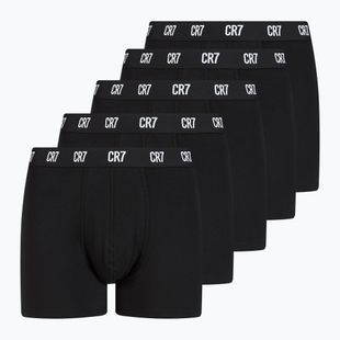 Мъжки боксерки CR7 Basic Trunk 5 чифта черно/бяло