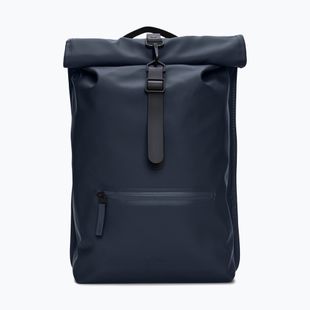 Градска раница Rains Rucksack Rolltop 13 + 4 l navy