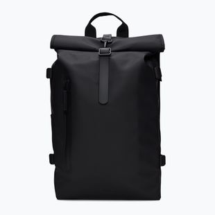 Градска раница Rains Rolltop Large 23 l black