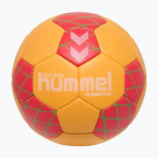 Детска топка за хандбал Hummel Classic HB Jr orange/red/green size 0.0