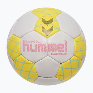 Топка за хандбал Hummel Classic Training HB white/yellow/blue size 1