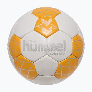 Топка за хандбал Hummel Classic Match HB off white/orange/silver size2