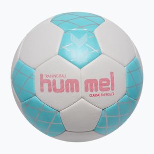 Топка за хандбал Hummel Classic Energizer off white/light blue/marine size 1