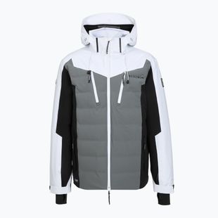 Мъжко скиорско яке BERGSON Velox Stx white/grey
