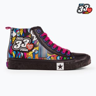 Дамски кецове BIG STAR RR274A653 black/ multicolour