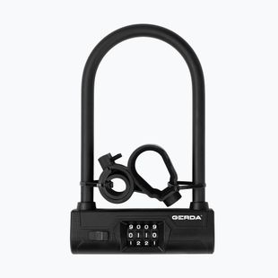 Ключалка/Устройство за заключване на велосипед GERDA Ultra Combo 245/153C U-Lock black