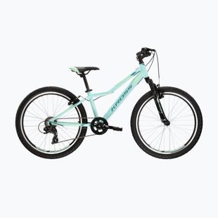Детски велосипед KROSS Lea Jr 1.0 turquoise/green/glossy