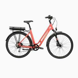 Електрически велосипед KROSS Sentio Hybrid 2.0 504 Wh coral/yellow/matte