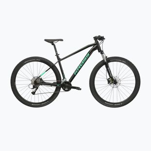 Планински велосипед KROSS Level 1.0 black/green/shiny