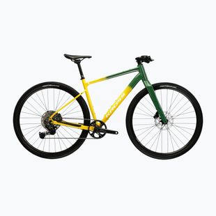 Гравел велосипед KROSS Esker FL green/yellow/shiny