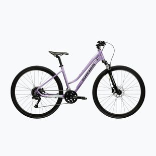 Дамски крос велосипед KROSS Evado 5.0 W purple/black/shiny