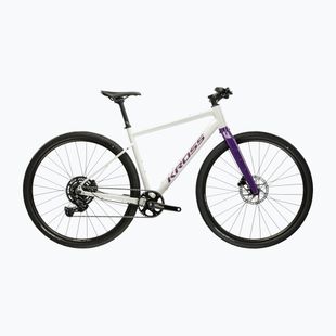 Гравел велосипед KROSS Esker 1.0 FL grey/purple/gloss