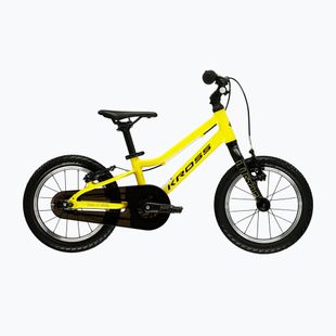 Детски велосипед KROSS Liftie 14 yellow/black/matte