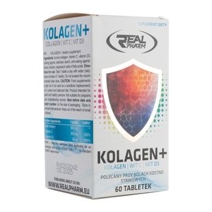 Колаген Real Pharm Колаген+ 60 таблетки