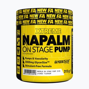 Предтренировъчна добавка Fitness Authority Napalm On Stage Pump 313 g mango/lemon