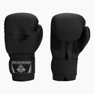 Боксови ръкавици Bushido със система Active Clima черни B-2v12-14oz